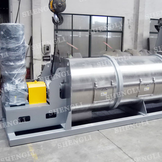 CMS-6000 犁刀連續式混合機，污泥干化處理